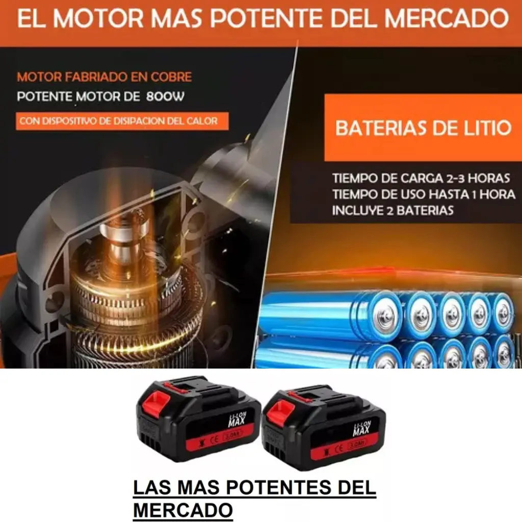 Podadora NeoPower™ + Kit de Seguridad Profesional + eBook