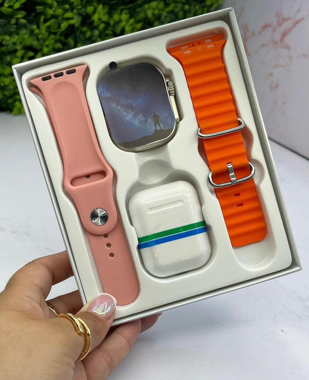 RELOJ ULTRA 8 + AURICULARES + ENVÍO GRATIS 🎁